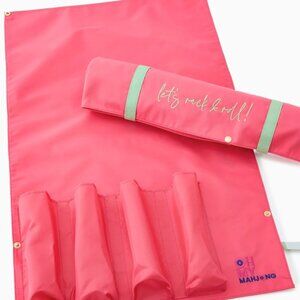 Oh My Mahjong Strawberry Pink Let's Rack & Roll Bag, Brand New